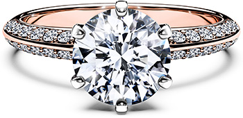 Rose Gold Engagement Rings