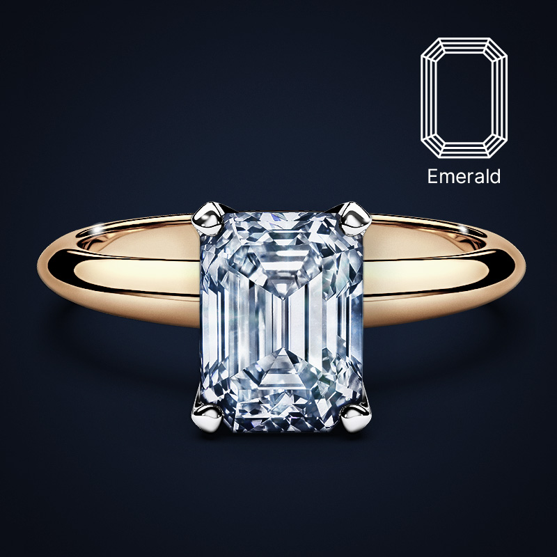 Unique emerald engagement rings