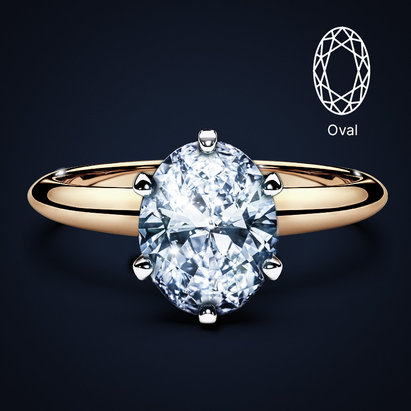 Engagement Rings With Oval Diamond