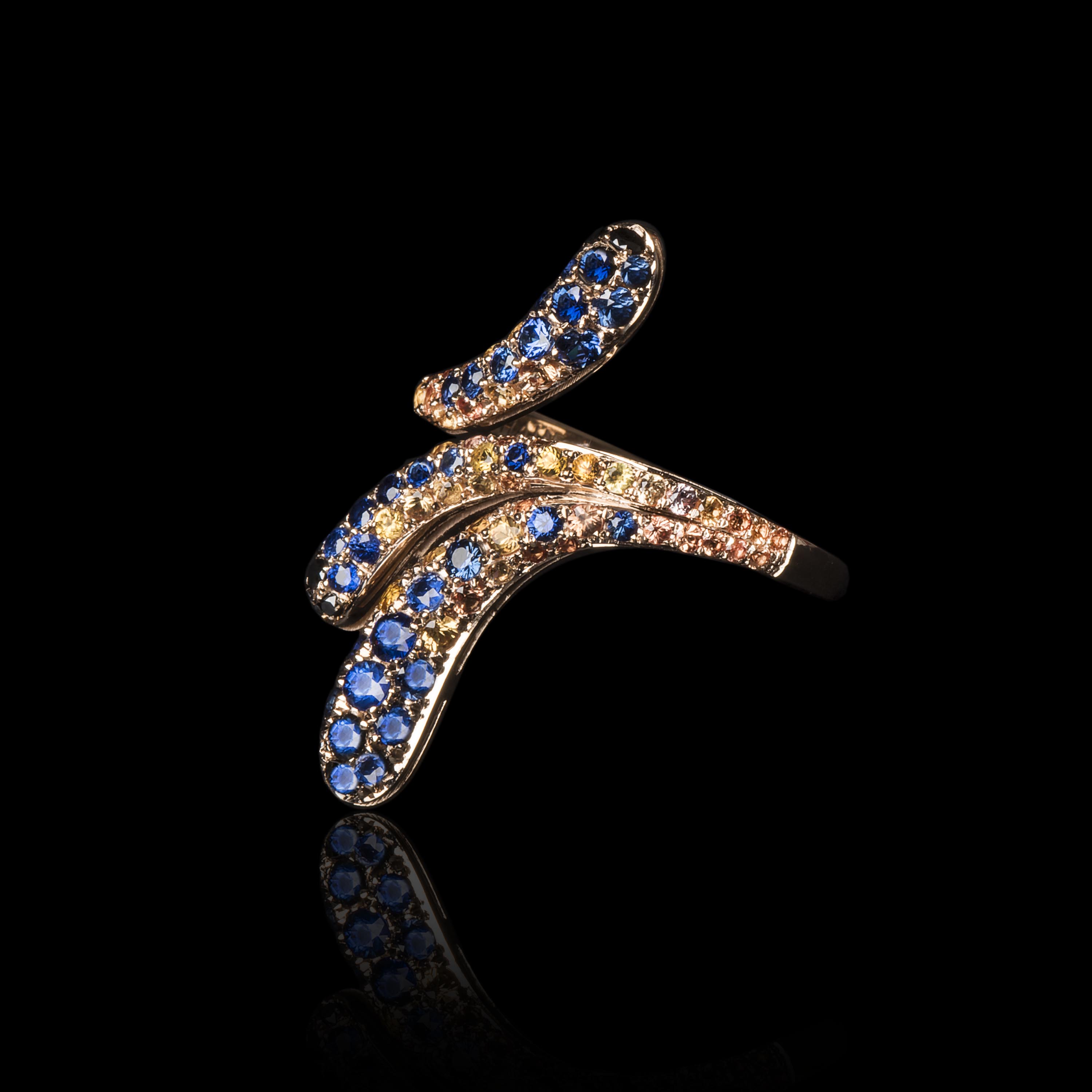 18ct Rose Gold African Queen