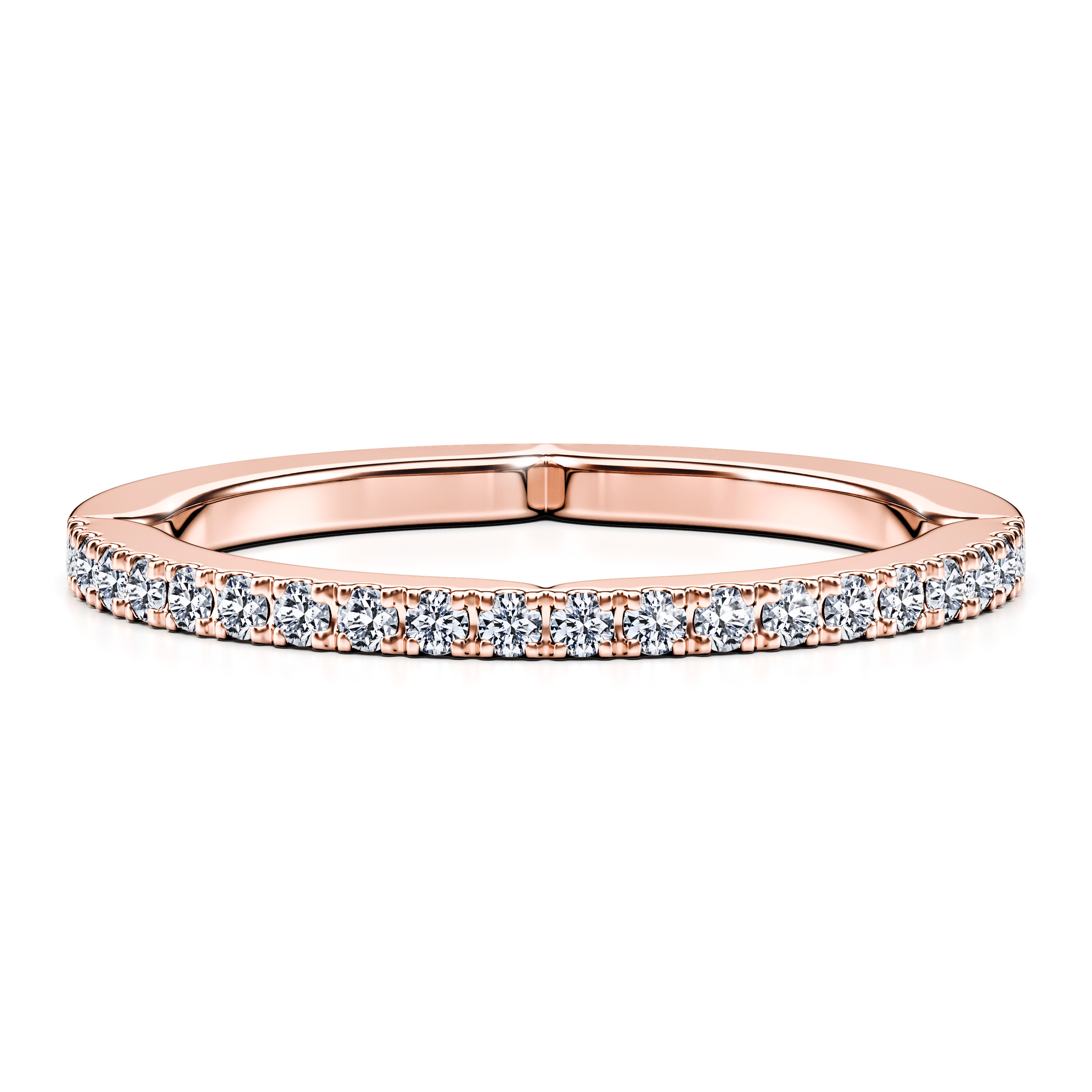 Diamonds, 18ct Rose Gold wedding ring Euphoria Diamonds Ring