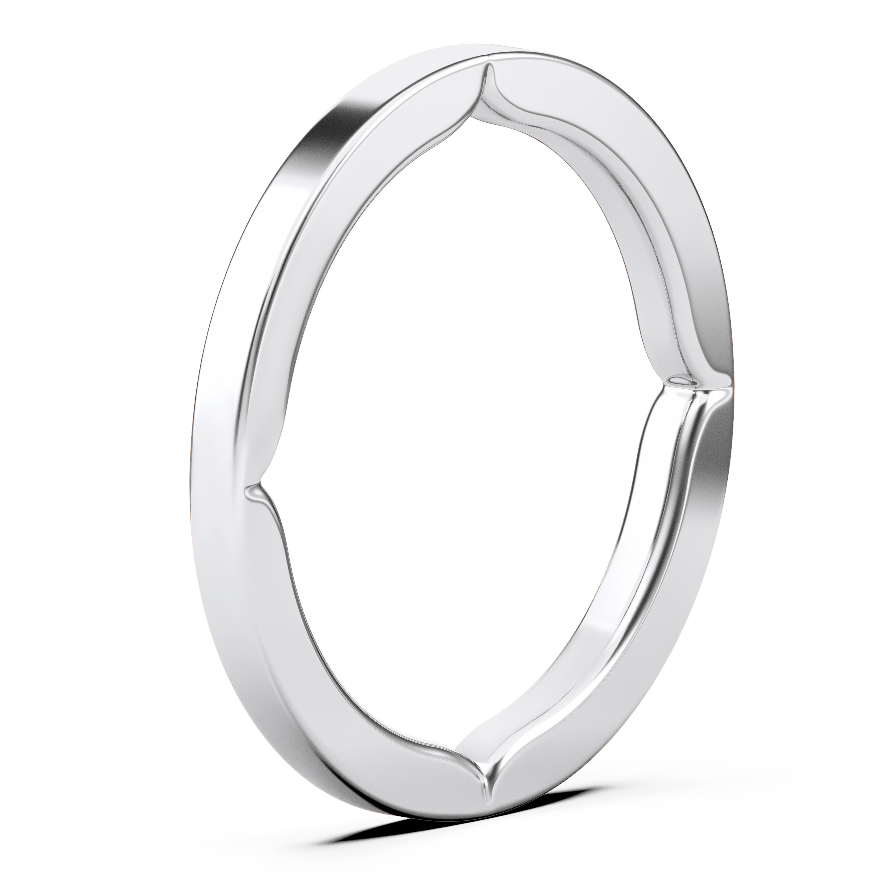 Euphoria Wedding Ring in Platinum Alternate shot 3