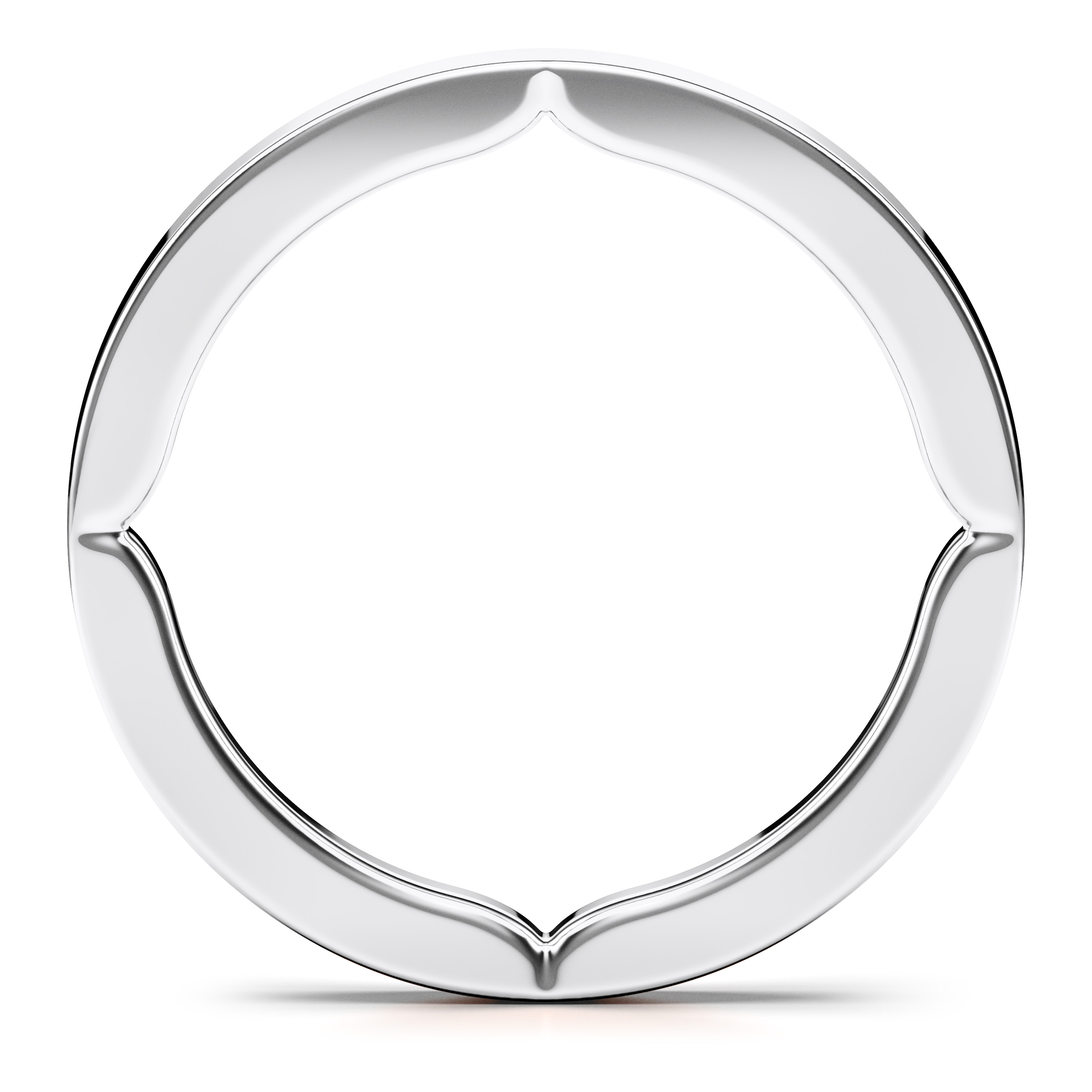 Euphoria Wedding Ring in Platinum Alternate shot 4