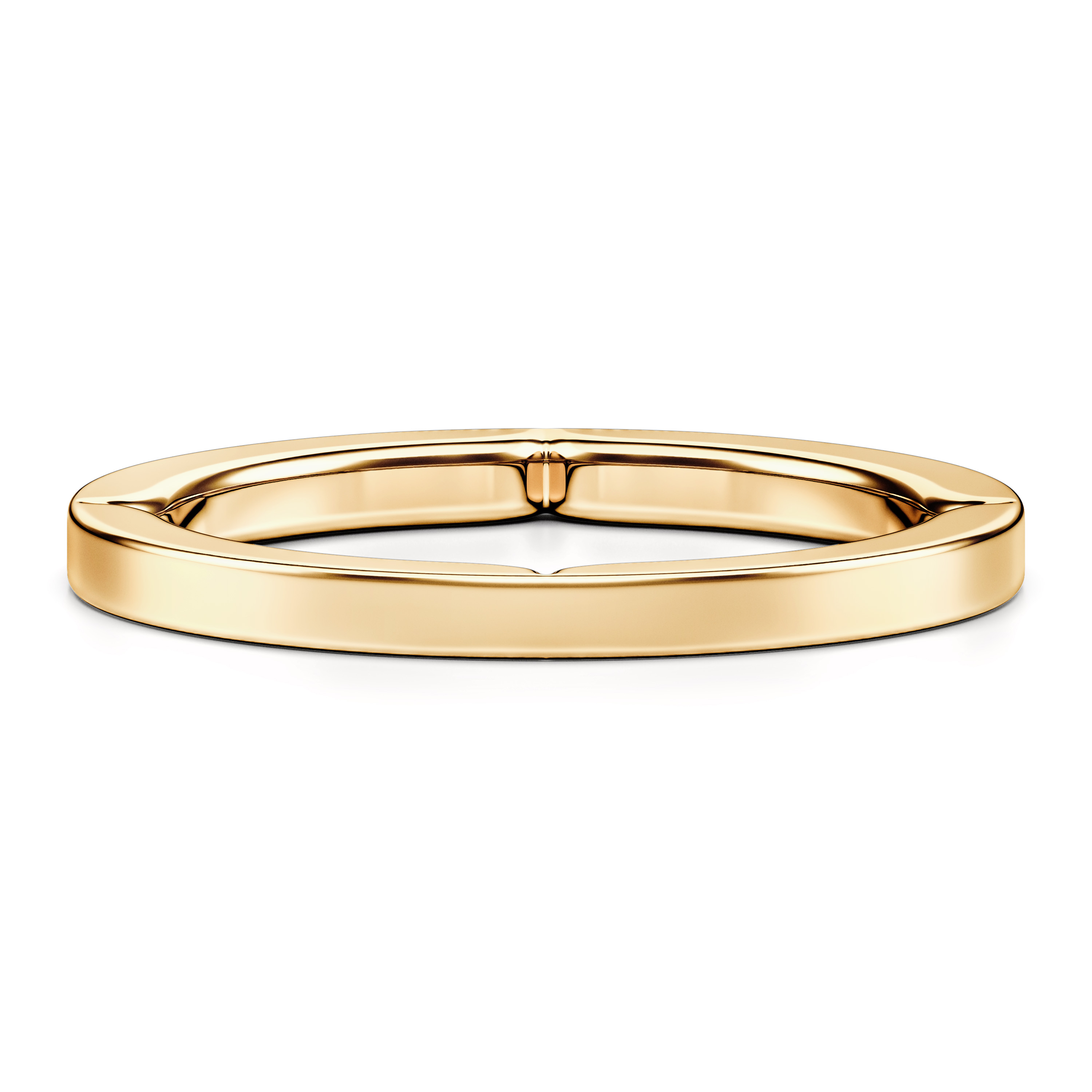 Plain, 18ct Yellow Gold wedding ring Euphoria Plain Ring
