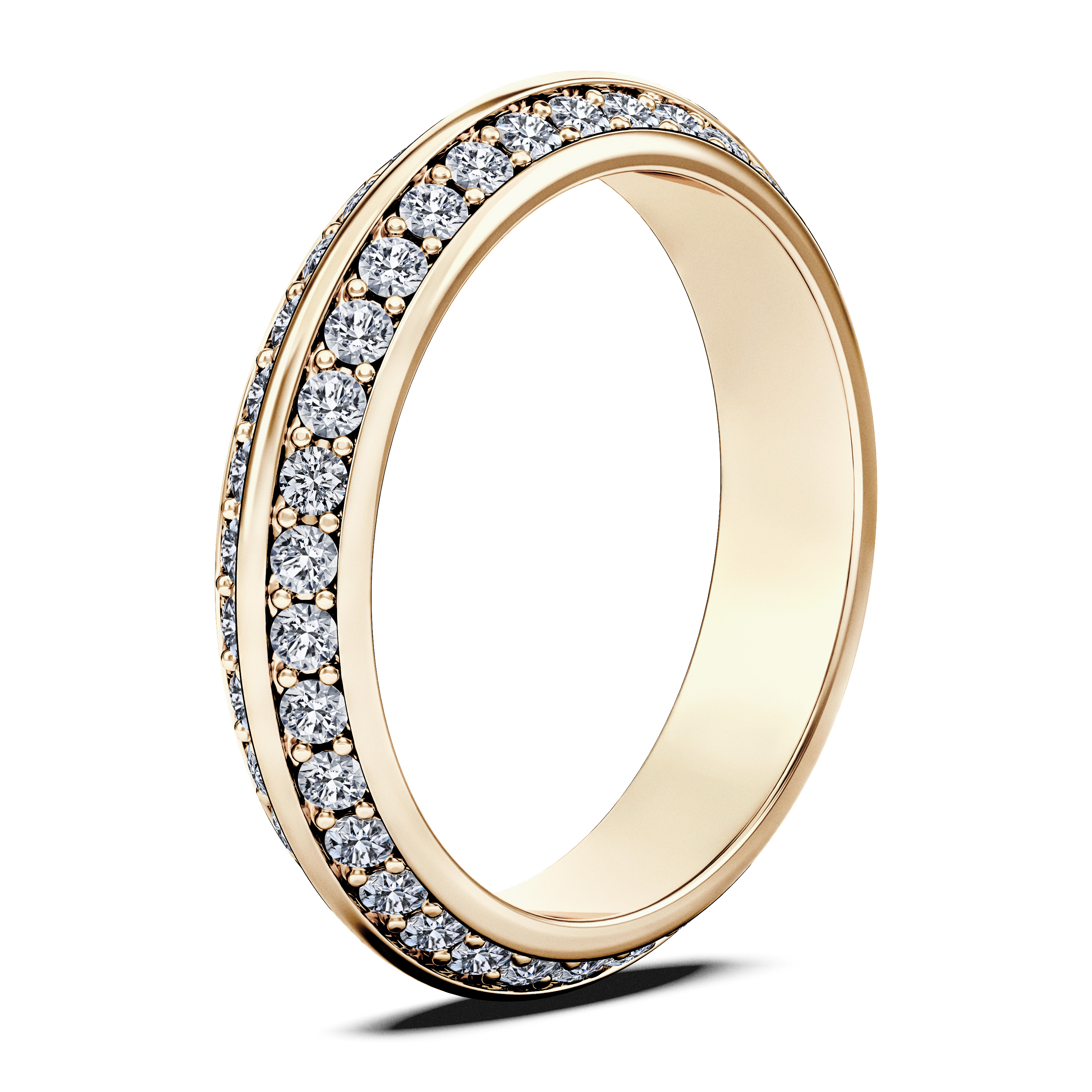 The Moon Ocean Wedding Ring in 18ct Yellow Gold Alternate shot 3