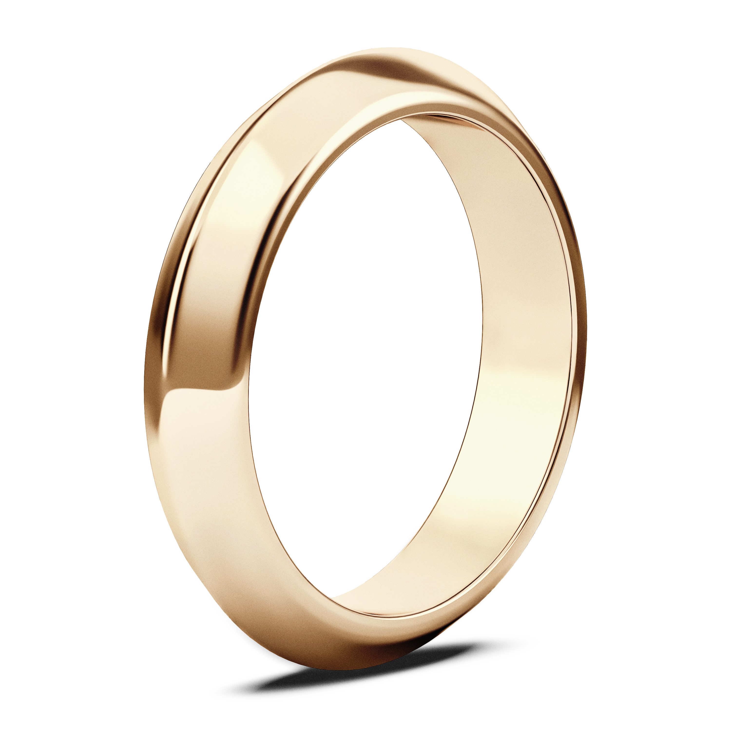 The Moon Ocean Wedding Ring in 18ct Yellow Gold Alternate shot 3