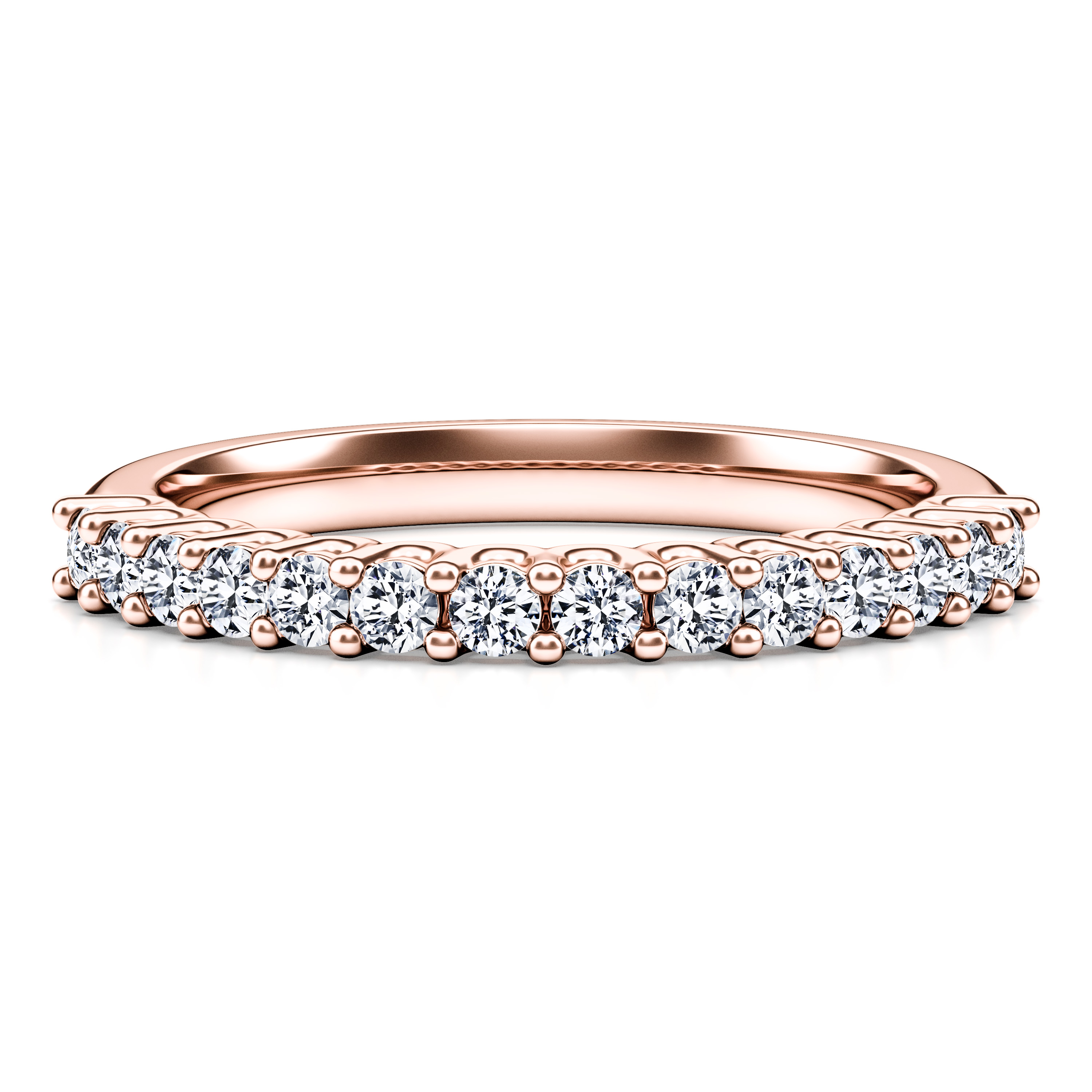 Diamonds, 18ct Rose Gold wedding ring Bloom Diamonds Ring