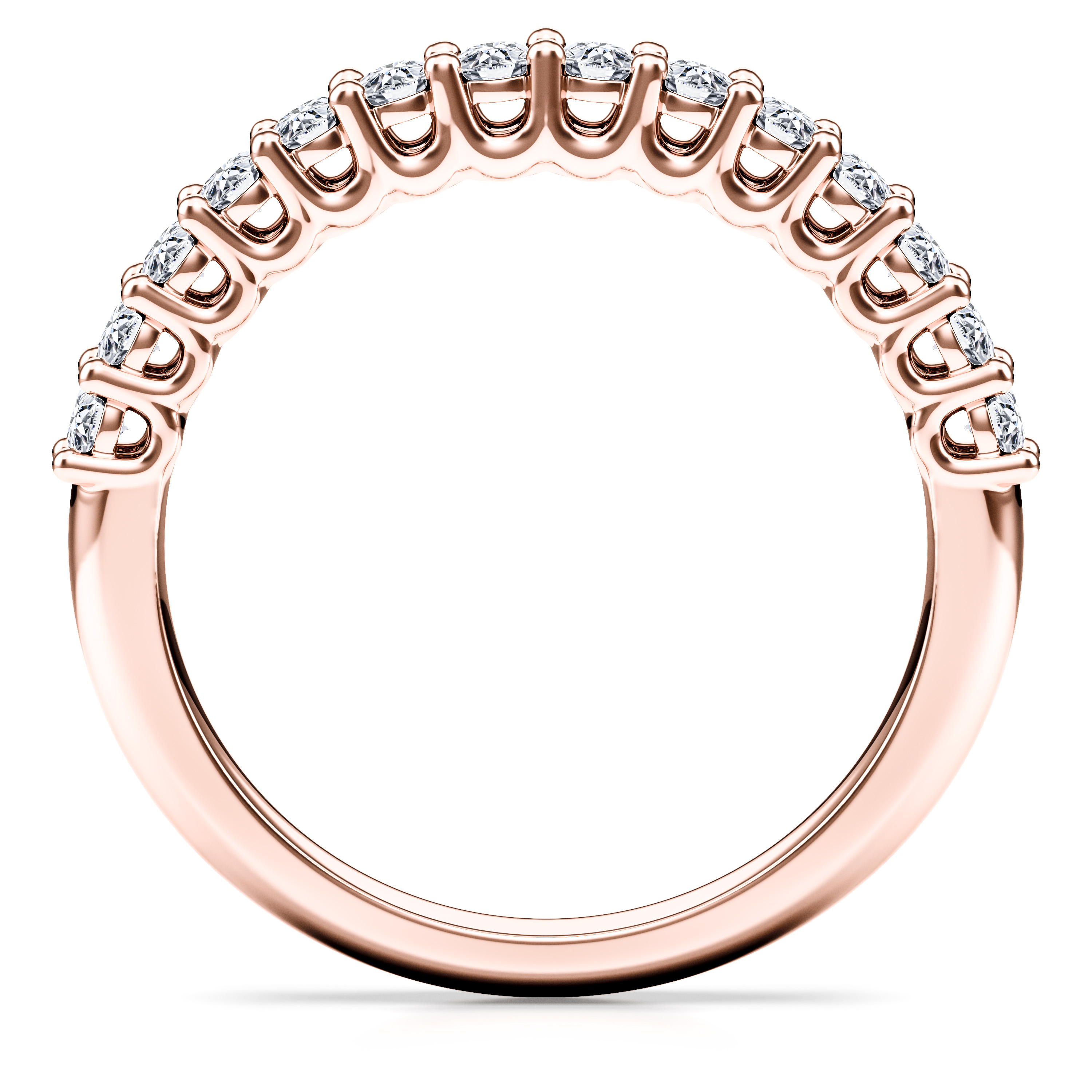 Bloom Wedding Ring in 18ct Rose Gold Alternate shot 4