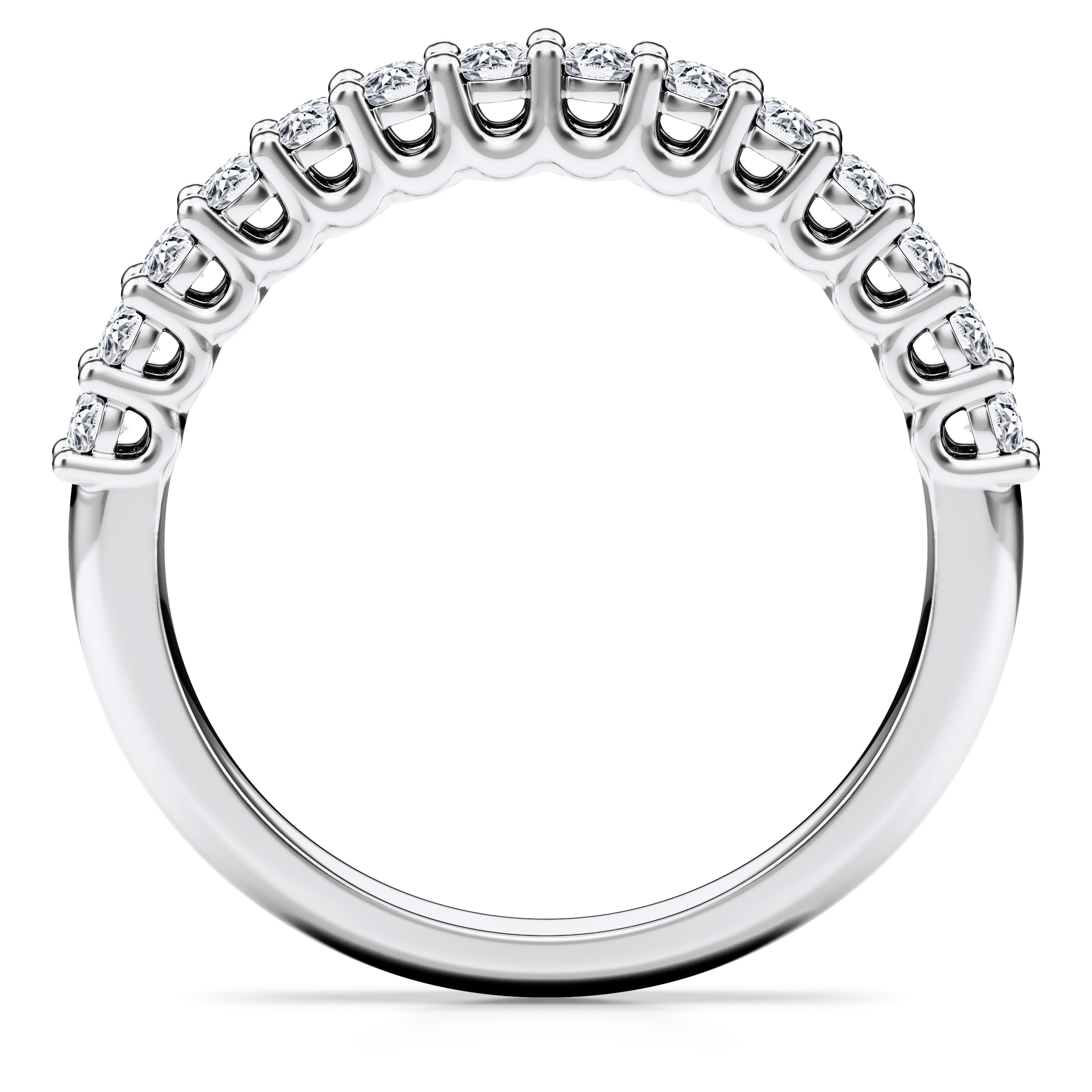Bloom Wedding Ring in 18ct White Gold Alternate shot 4
