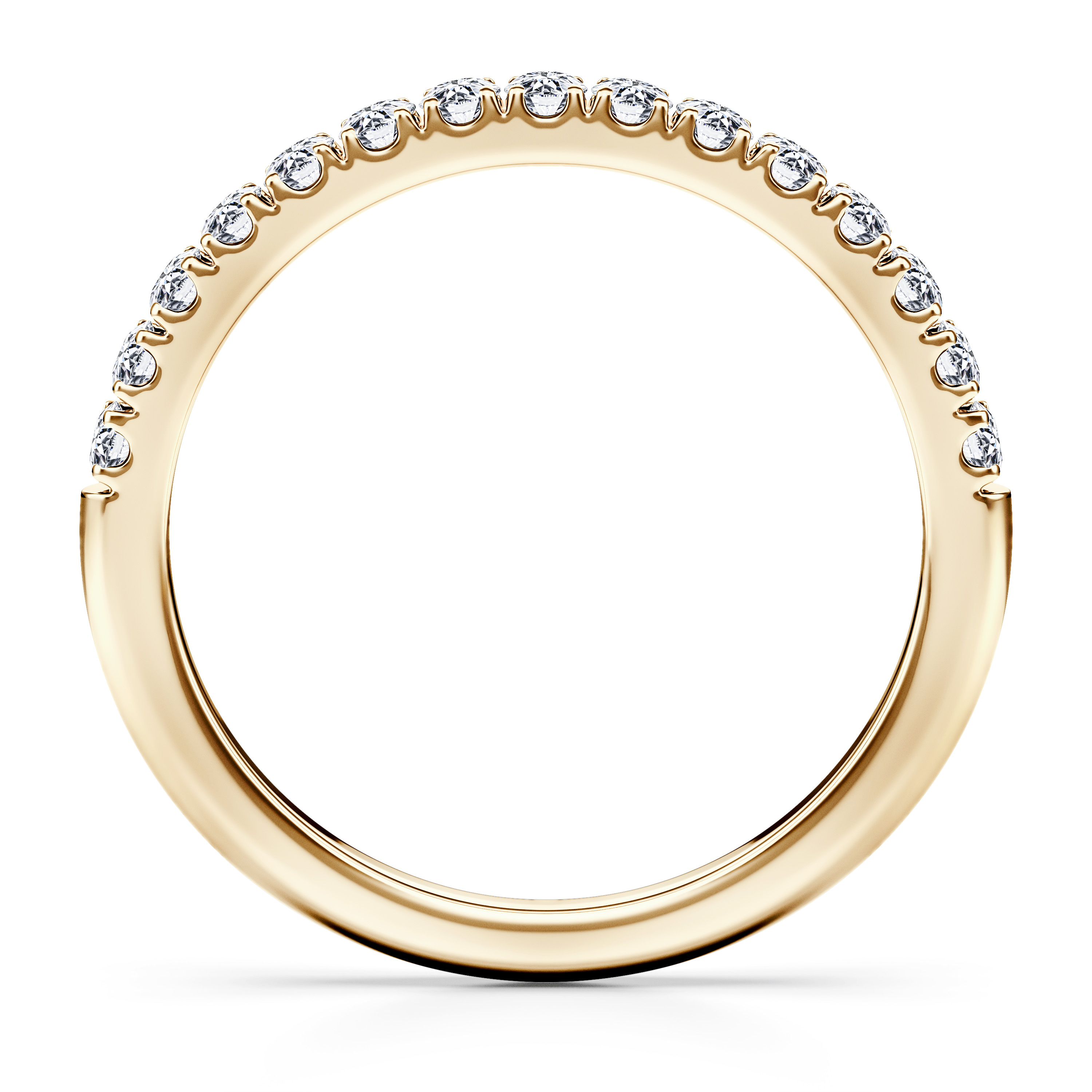 Celestial Wedding Ring in 18ct Yellow Gold Alternate shot 4