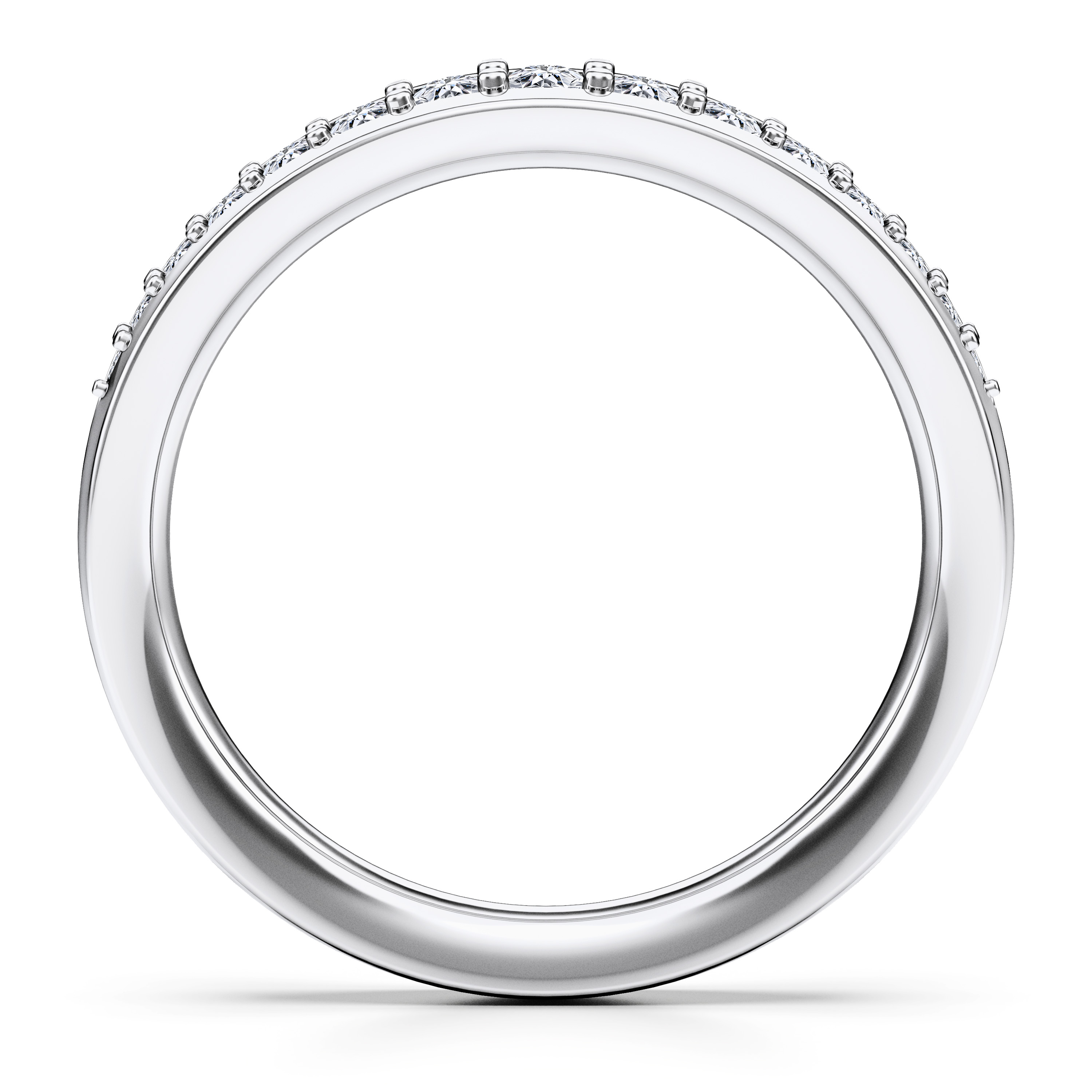 Spark Wedding Ring in 18ct White Gold Alternate shot 4