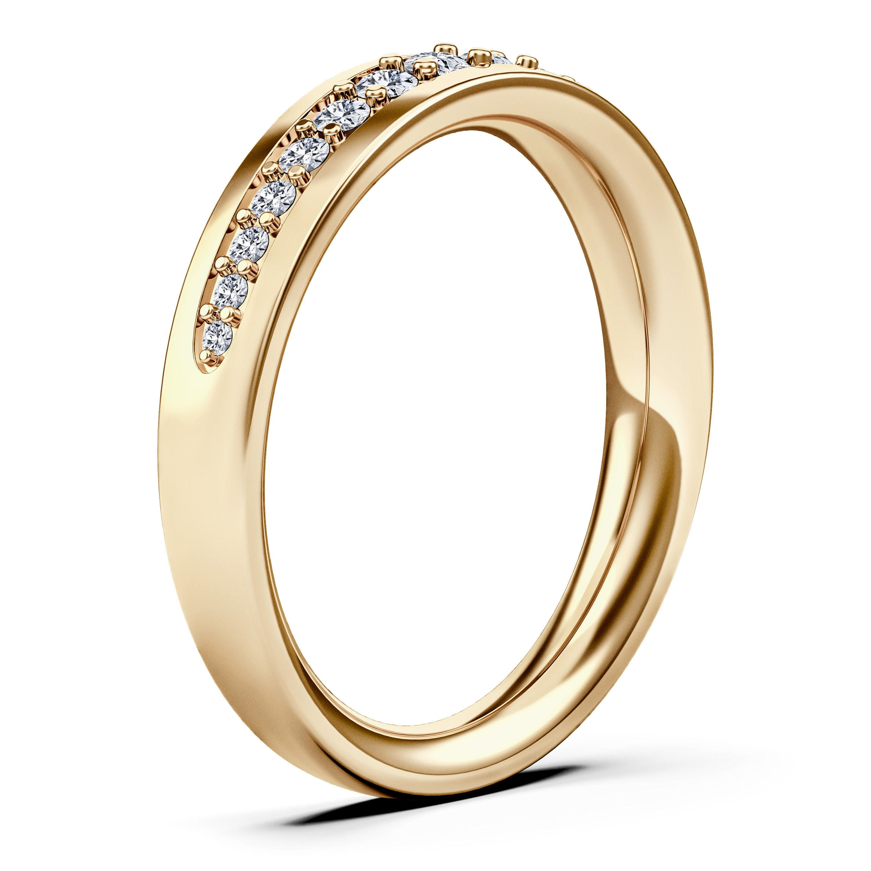 Spark Wedding Ring in 18ct Yellow Gold Alternate shot 3