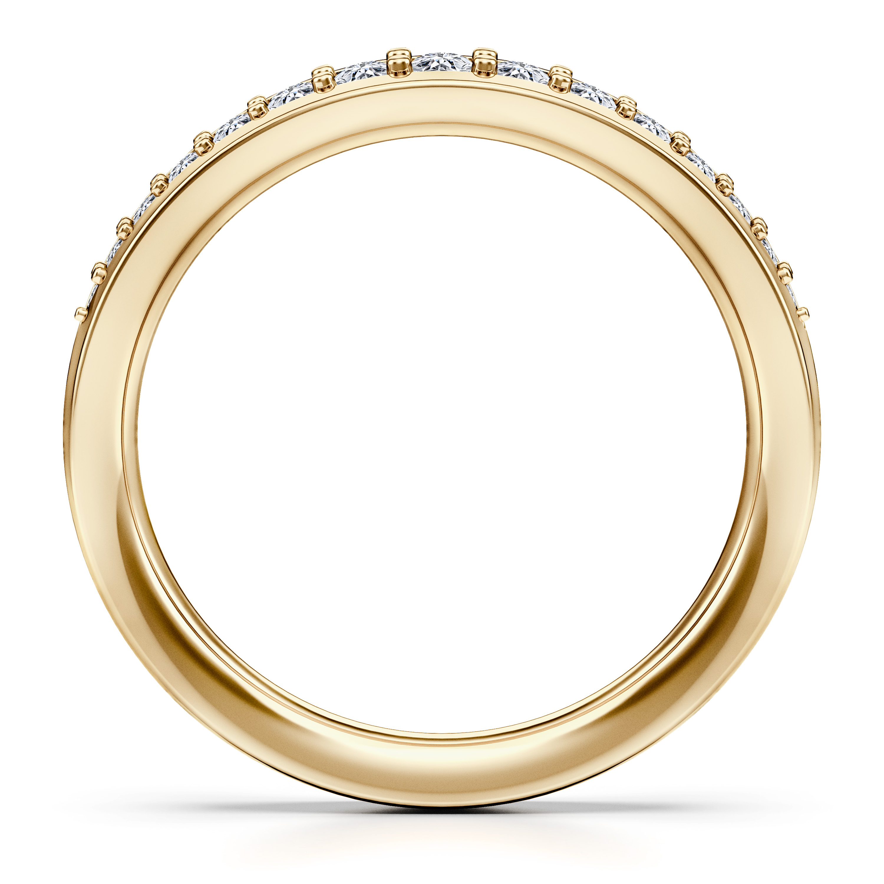 Spark Wedding Ring in 18ct Yellow Gold Alternate shot 4