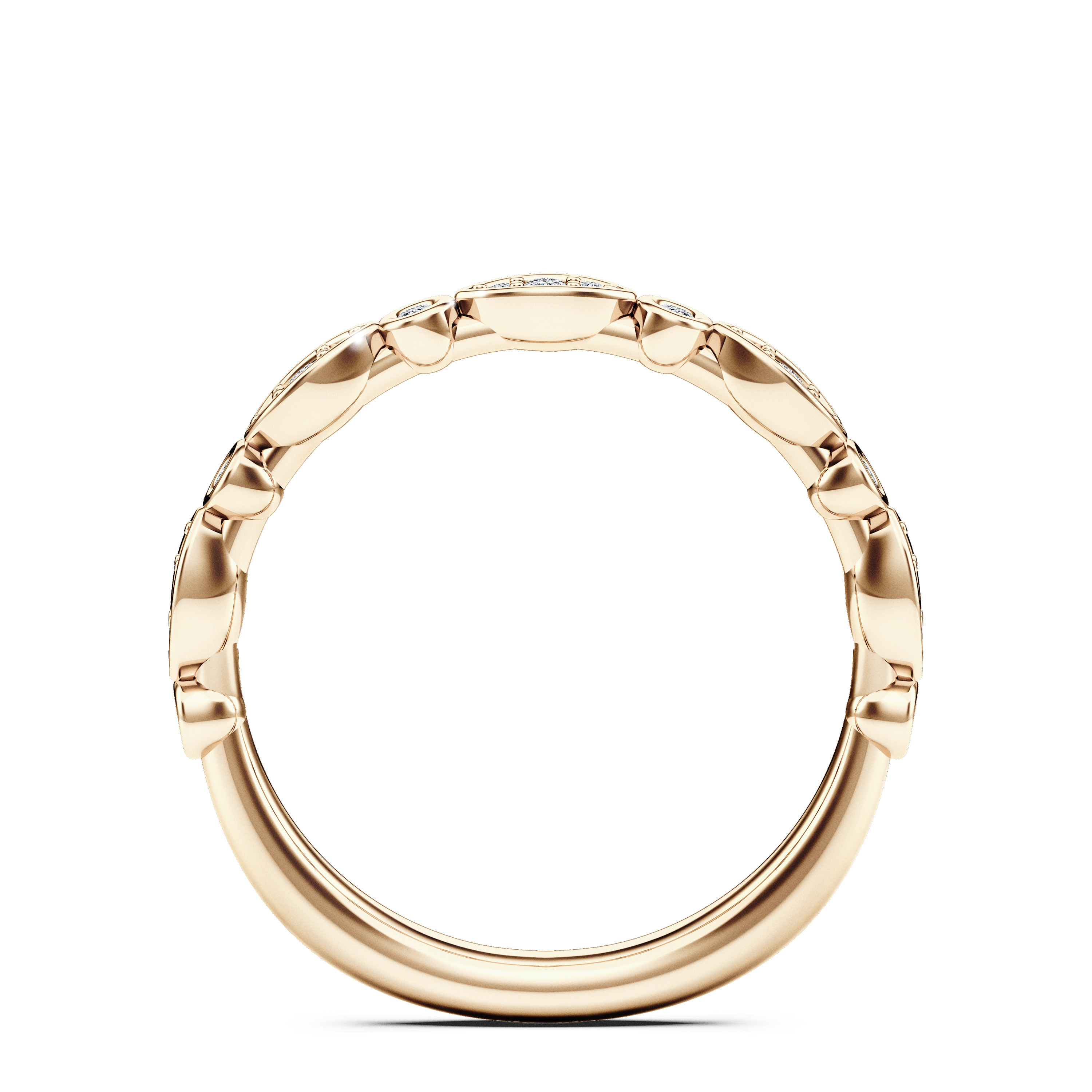 Pixie Wedding Ring in 18ct Yellow Gold Alternate shot 4