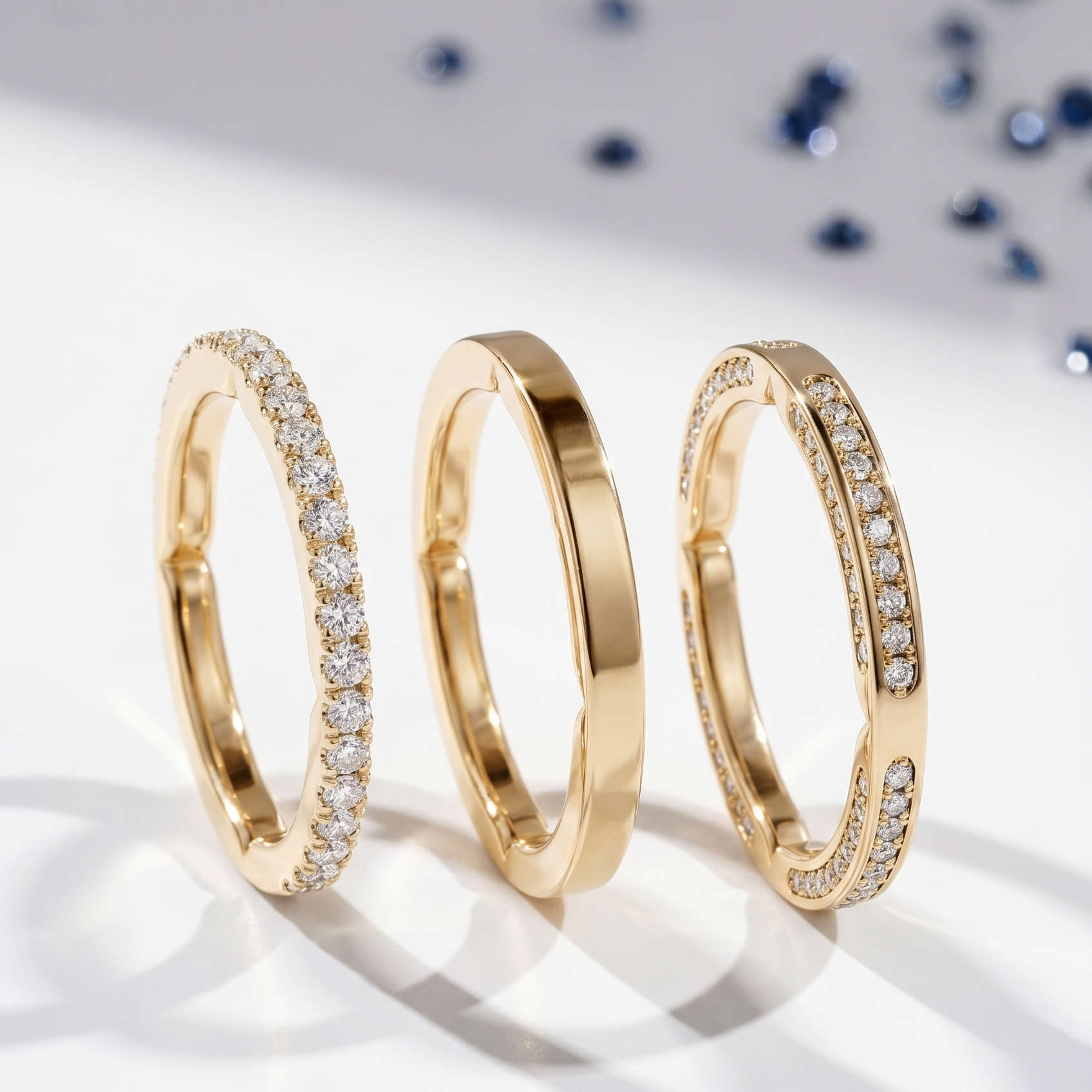 Euphoria Wedding Ring in 18ct Yellow Gold Alternate shot 6