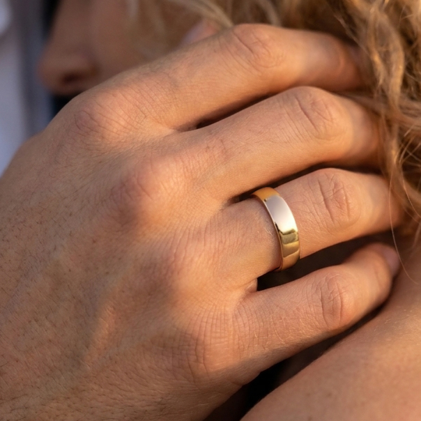 Spark Wedding Ring in 18ct Yellow Gold Alternate shot 5