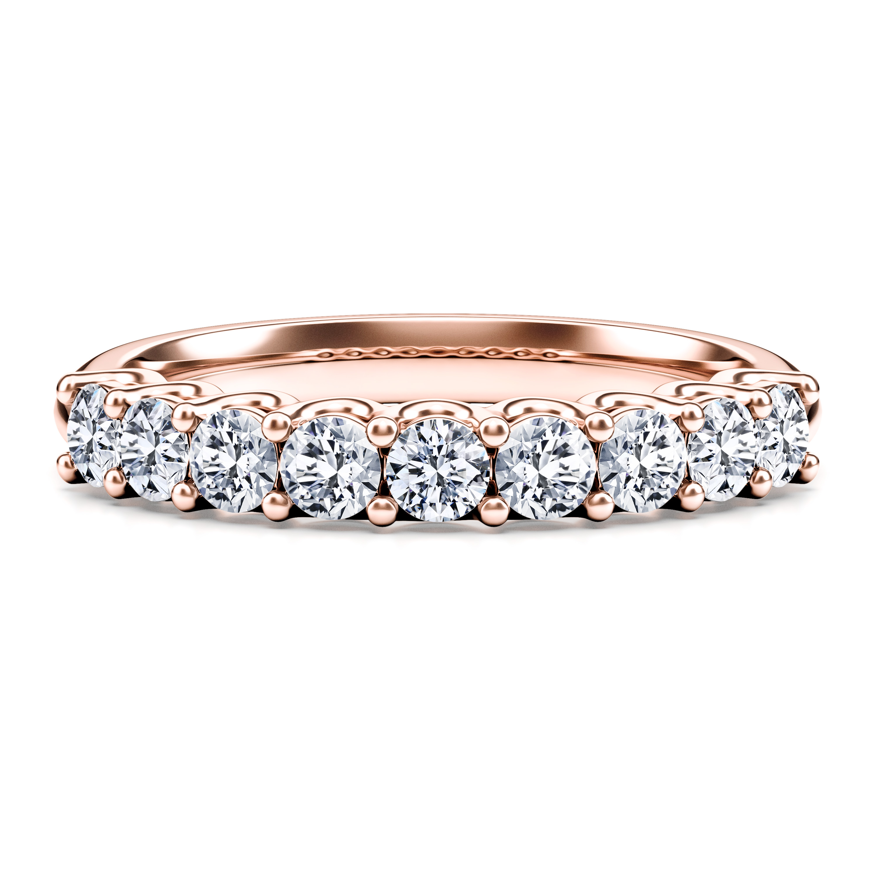 Diamonds, 18ct Rose Gold wedding ring Blossom Diamonds Ring