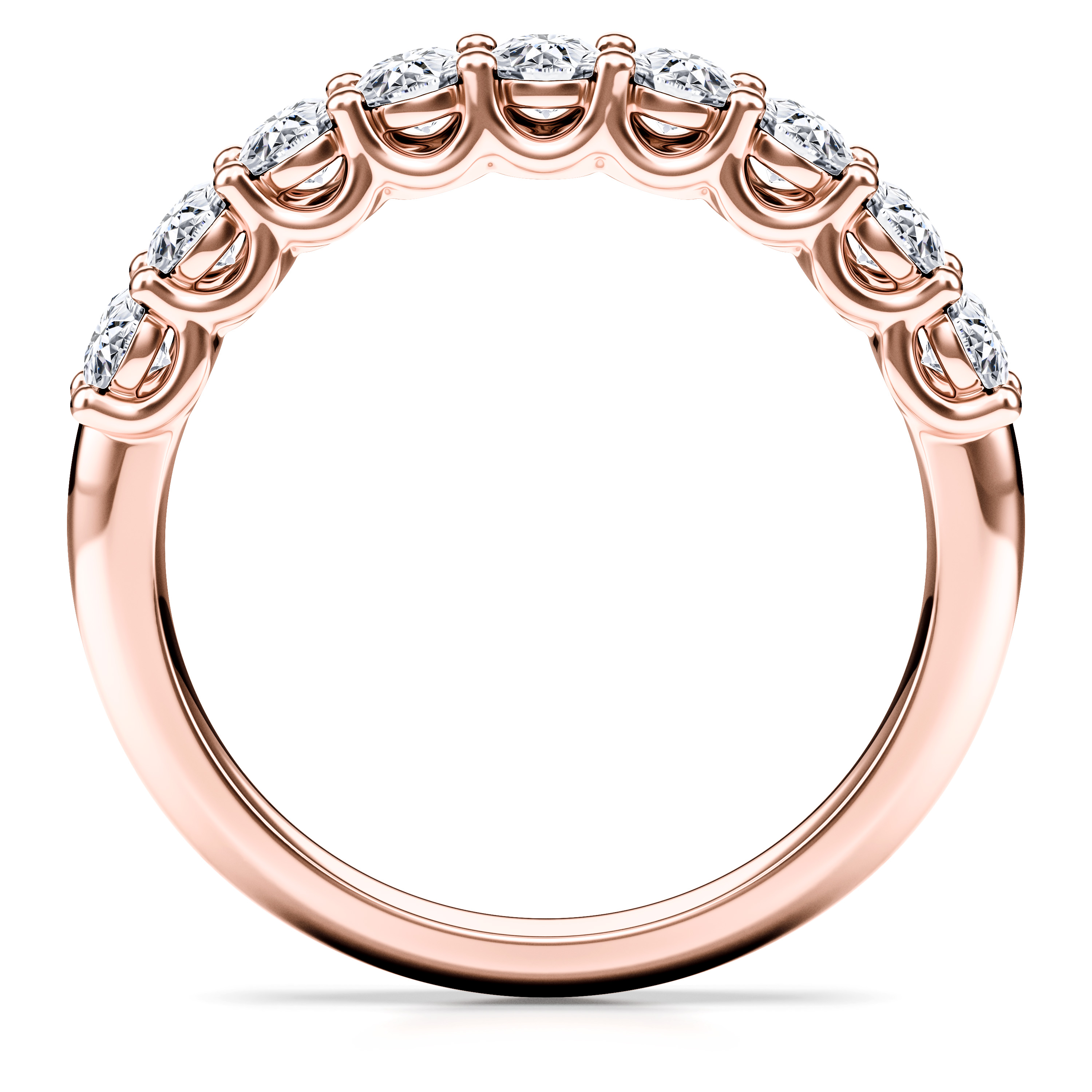 Blossom Wedding Ring in 18ct Rose Gold Alternate shot 4