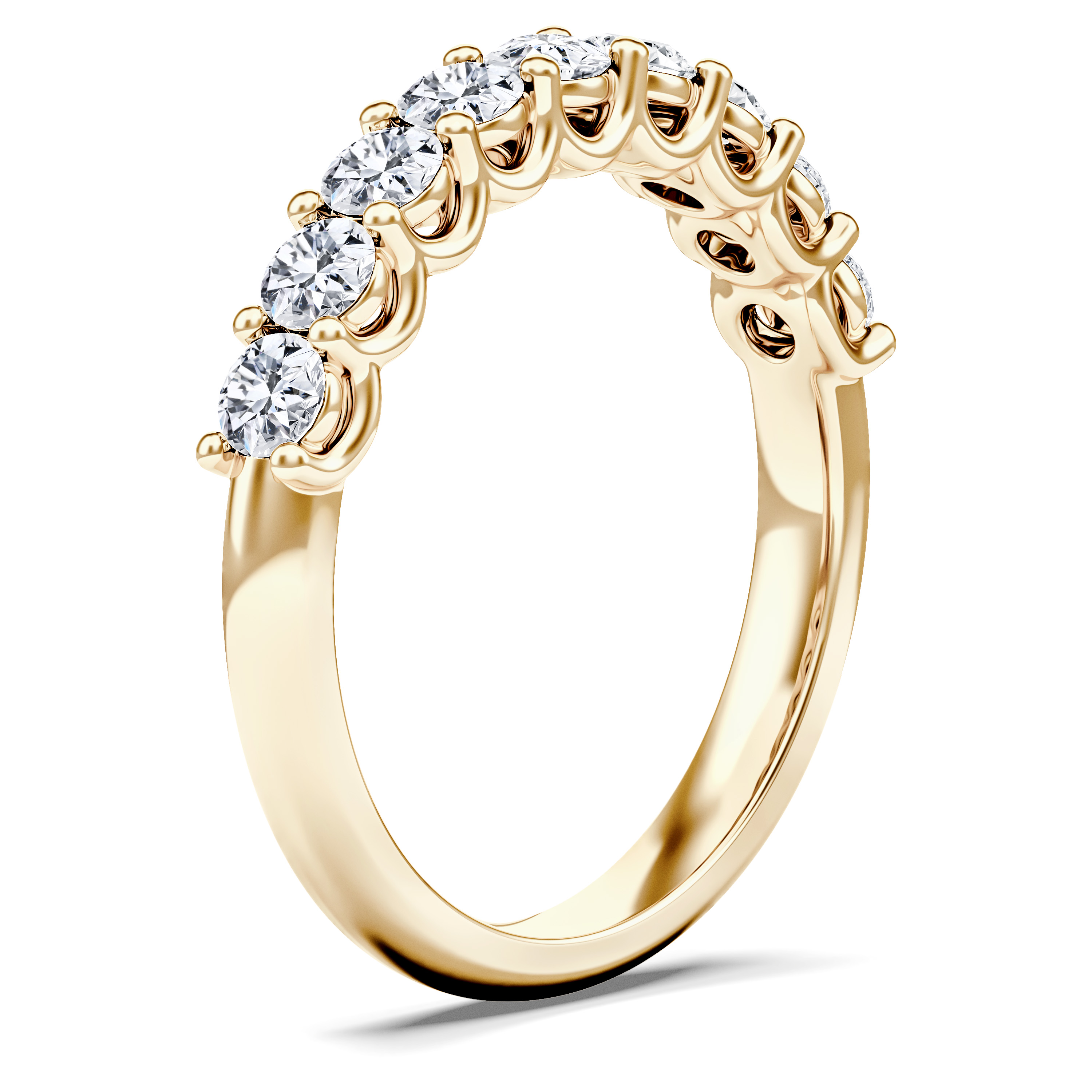 Blossom Wedding Ring in 18ct Yellow Gold Alternate shot 3