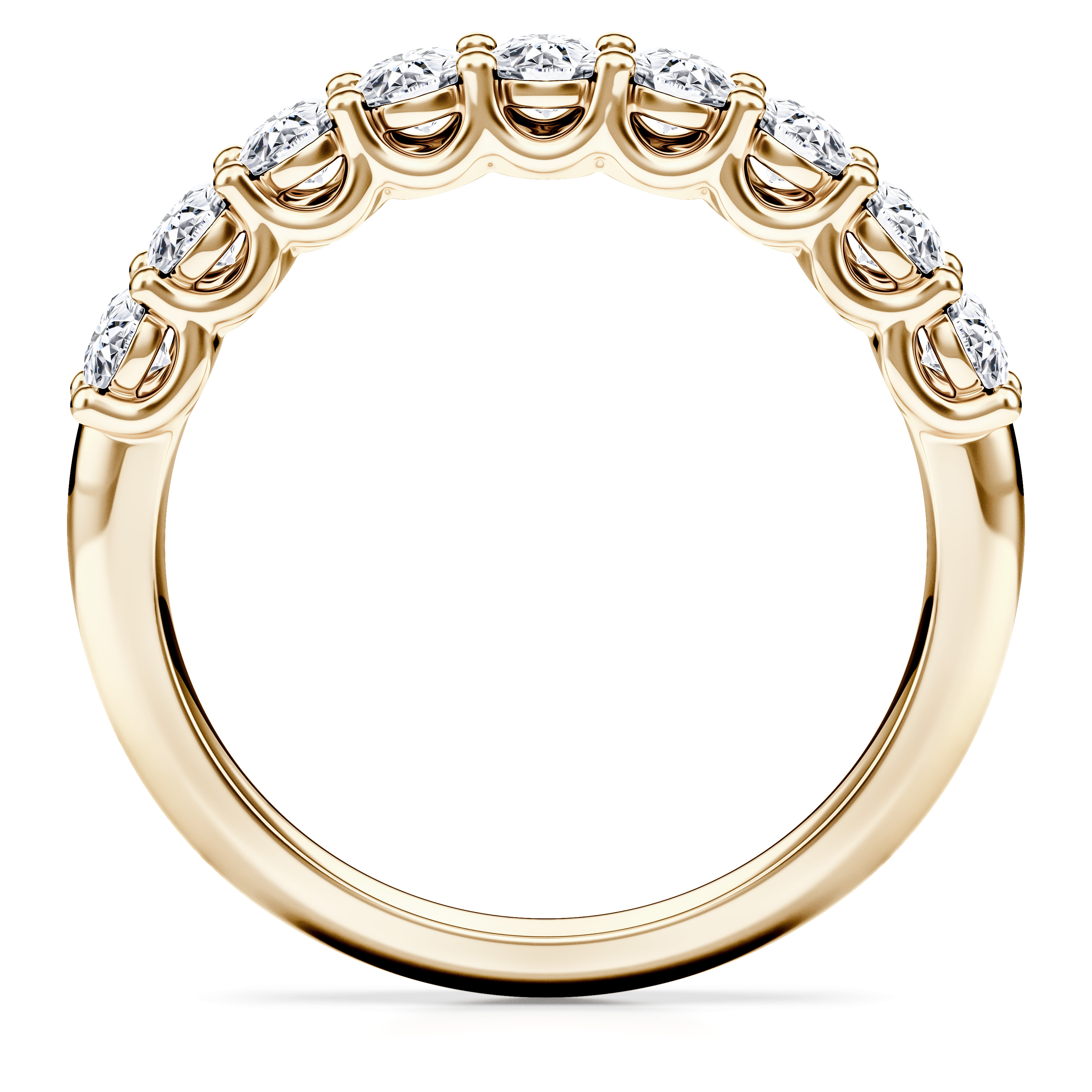 Blossom Wedding Ring in 18ct Yellow Gold Alternate shot 4